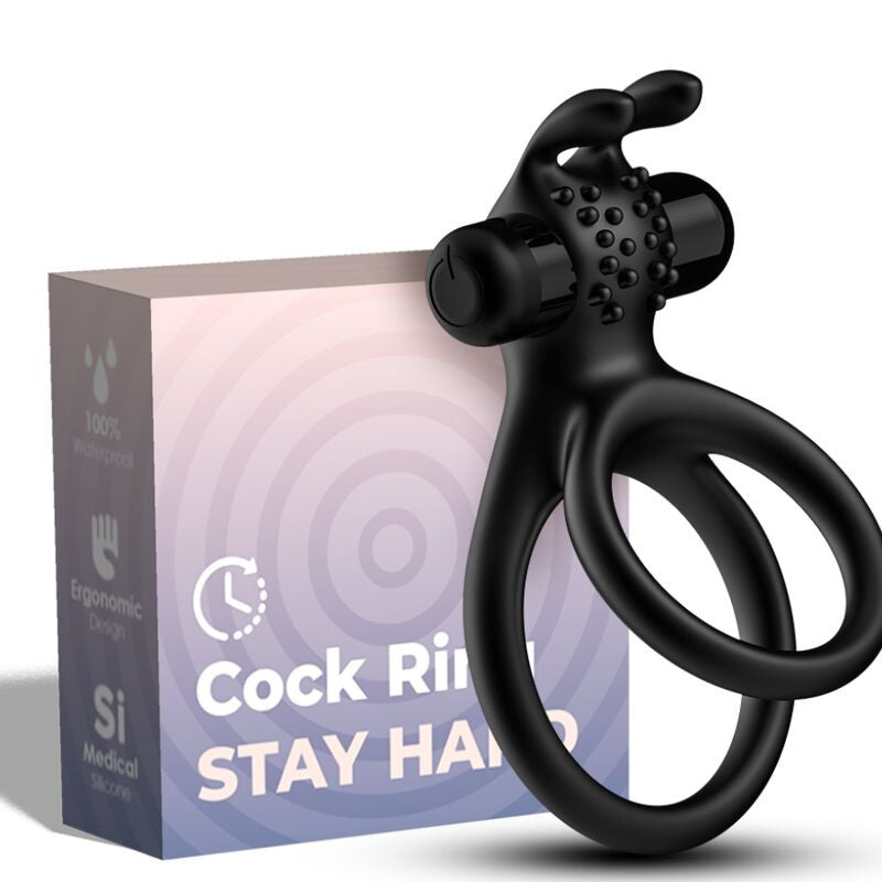 Armony - Premium Couple Vibrator Ring In Black