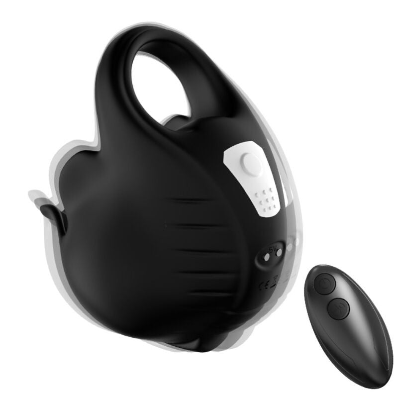 Armony - Remote Control Vibrating Ring Black