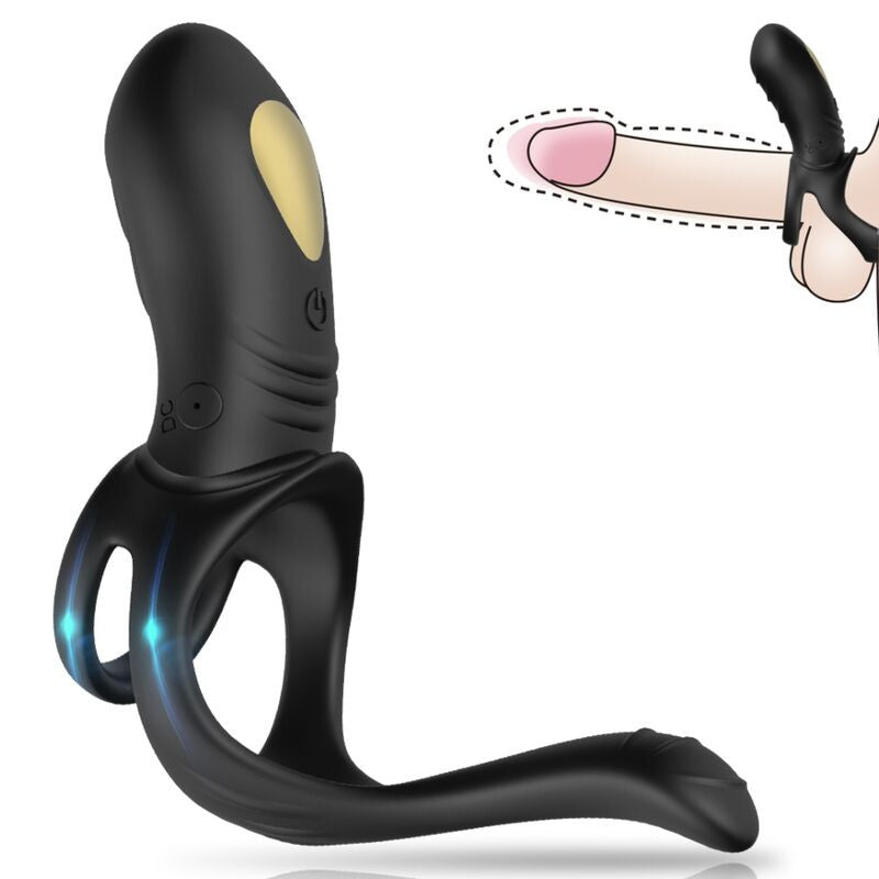 Armony Joy Jumper – Double Vibrator And Anal Plug Black