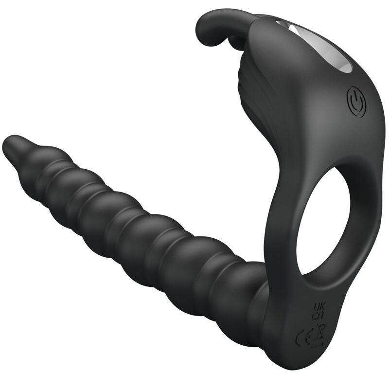 Pretty Love Blackney – Vibrating Penis Ring With Pampering Plug