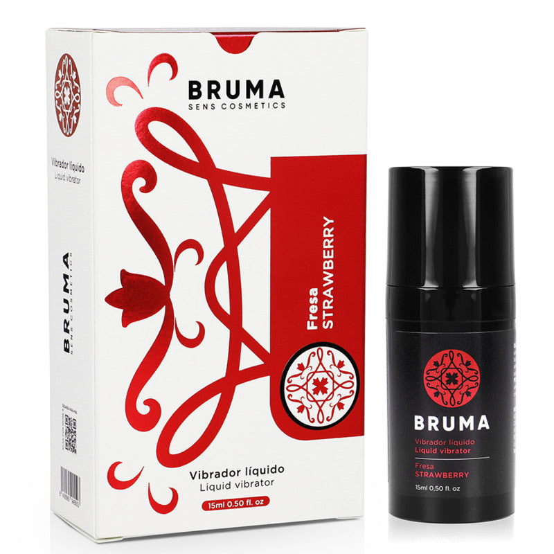 Bruma – Premium Liquid Vibrator Ultra Slippery Strawberry 15 Ml