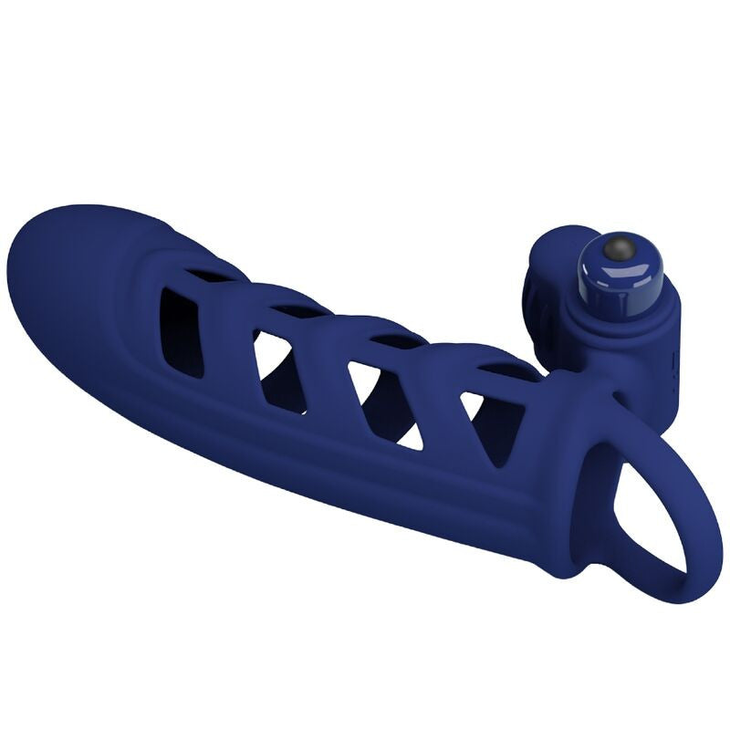 Pretty Love – Silicone Vibrating Ring In Blue