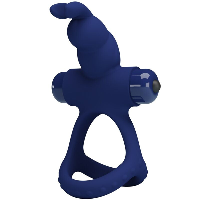 Pretty Love - Luchito Double Vibrating Ring Bunny Blue