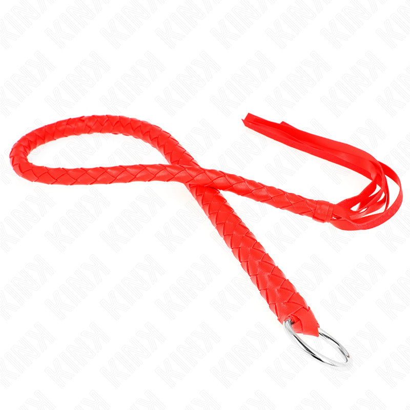 Kink - 65 Cm Long Snake Whip With Red Handle