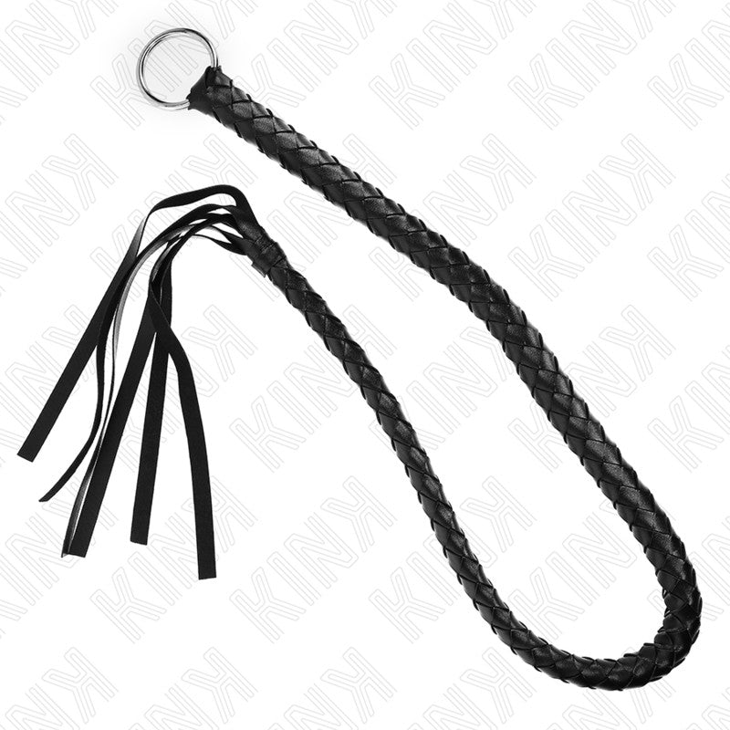Kink - Black Handle Snake Whip 65 Cm