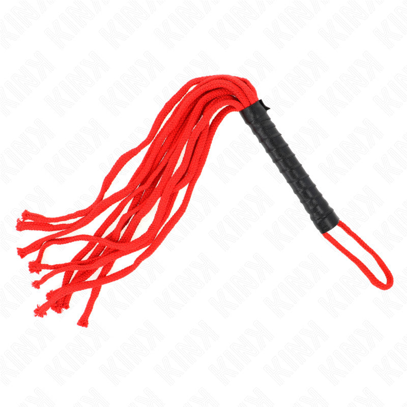 Kink Rojo - Sensual Rope Whip 56 Cm