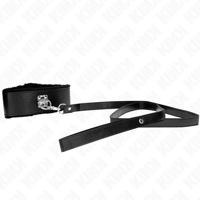 Kink - Adjustable Necklace With Leash And Silver Studs