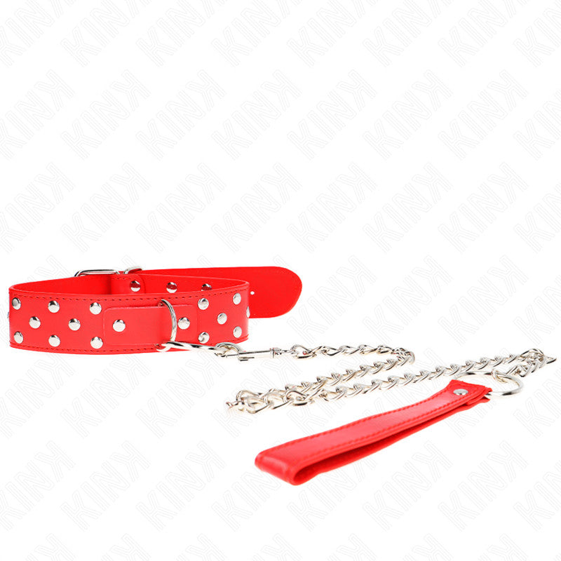 Kink - Adjustable Necklace With Belt 36-50 Cm Red
