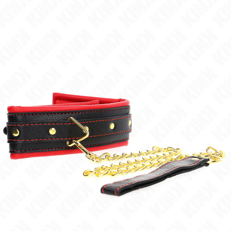 Kink – Adjustable Necklace With Spongy Faux Leather Strap