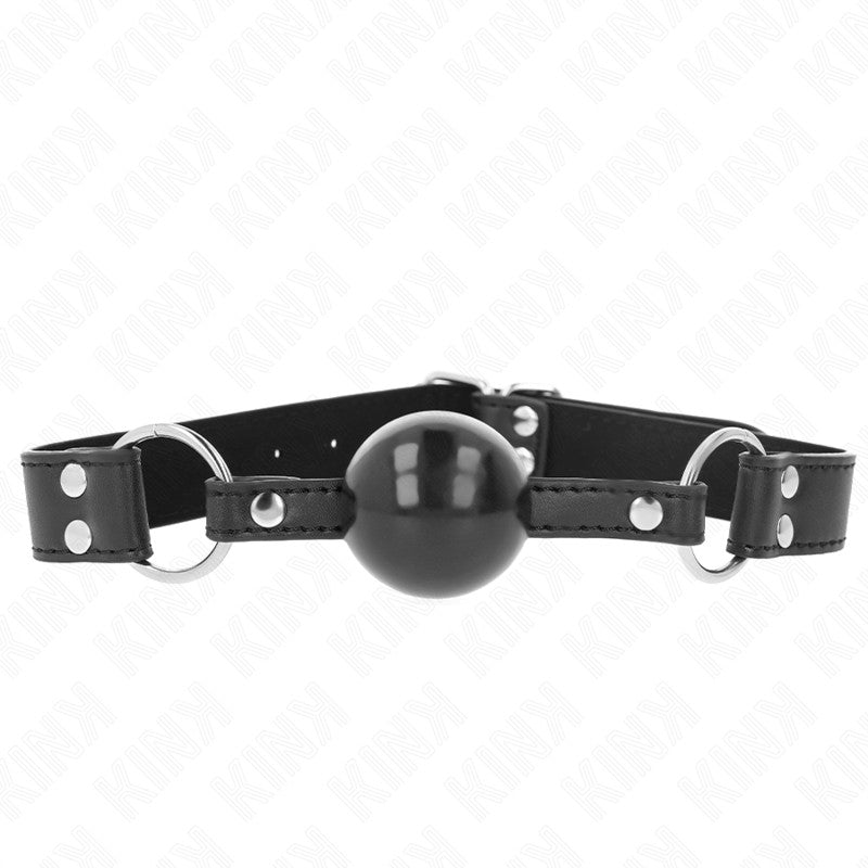 Kink – Soft And Firm Ball Restraint With Leather Strap Adjustable 42-58 Cm