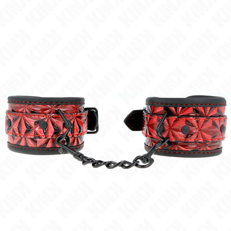 Kink - Adjustable Wrist Cuffs Beautiful Burgundy Color