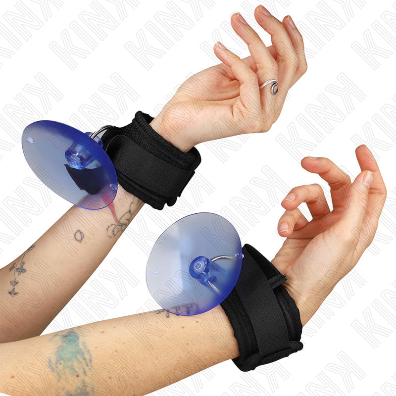 Kink – Black Wristband With Suction Cup (29-40 Cm)