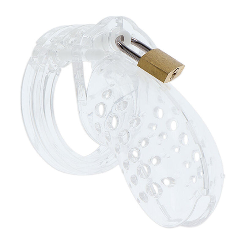 Hidden Desire - Transparent Adjustable Male Love Cage