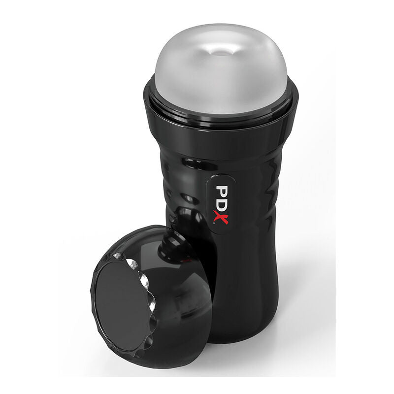Pdx Extreme – Self-lubricating Masturbator In Transparent Design