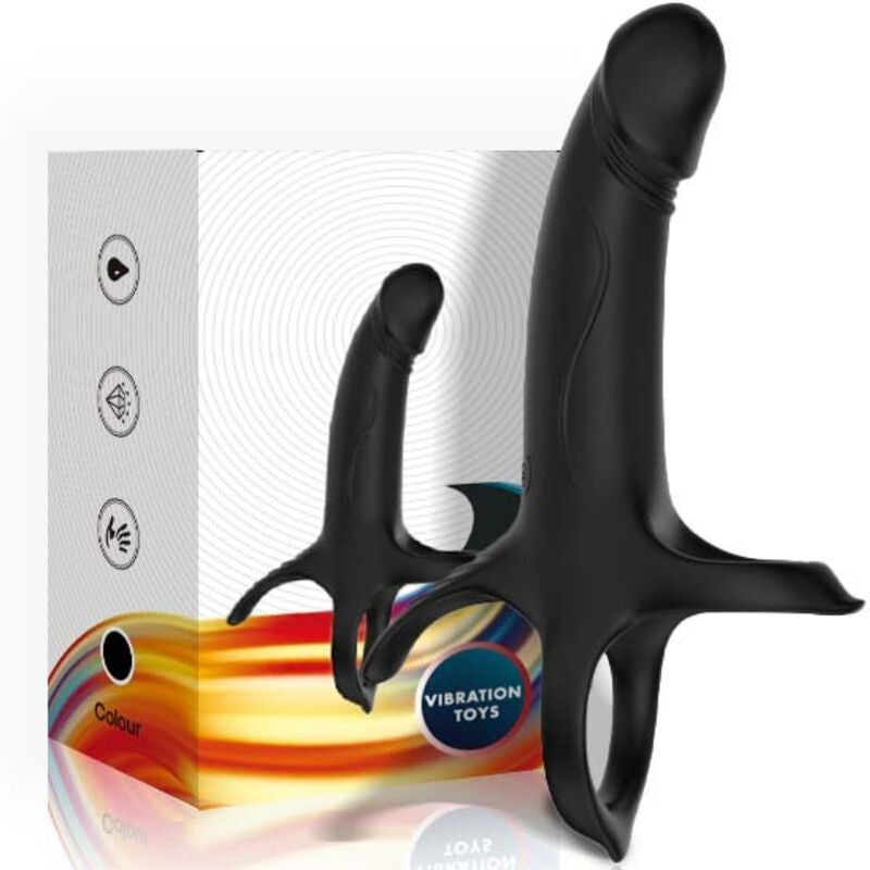 Armony – Ring Vibrating Dildo In Black