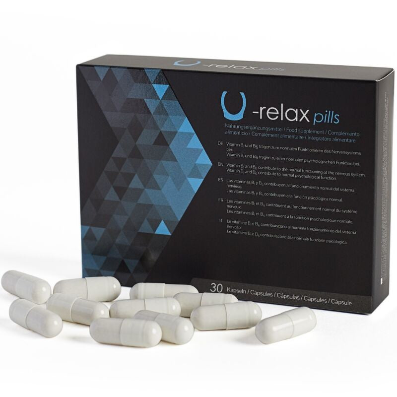 500 Cosmetics - U-relax Capsules - Relaxation And Stress Reduction