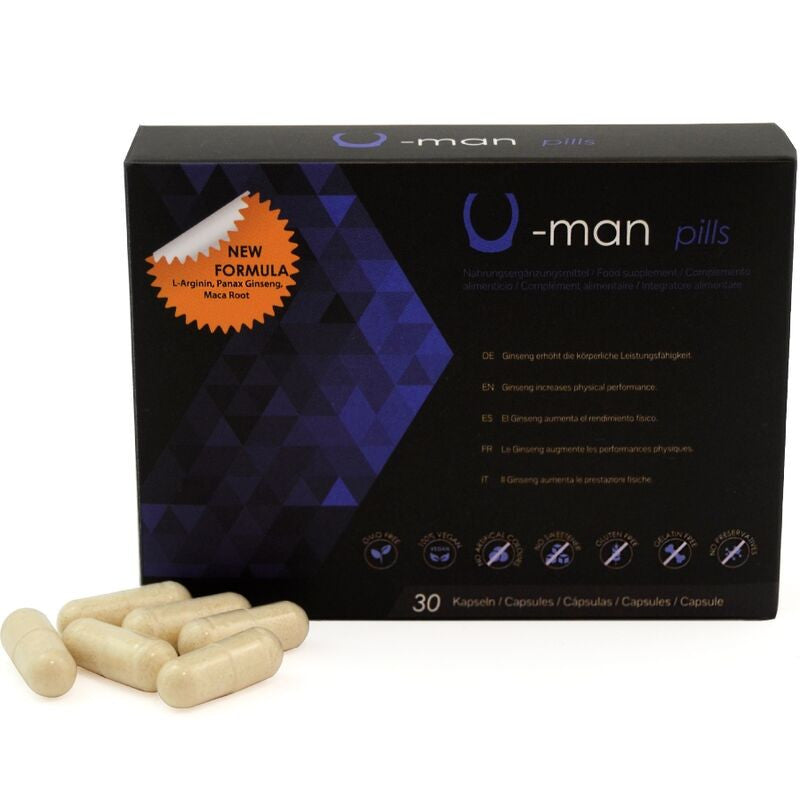 500 Cosmetics - U-man – Virility Enhancing Capsules 30 Pcs