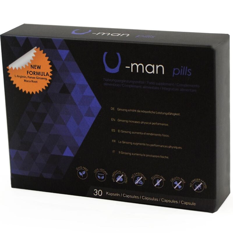 500 Cosmetics - U-man – Virility Enhancing Capsules 30 Pcs