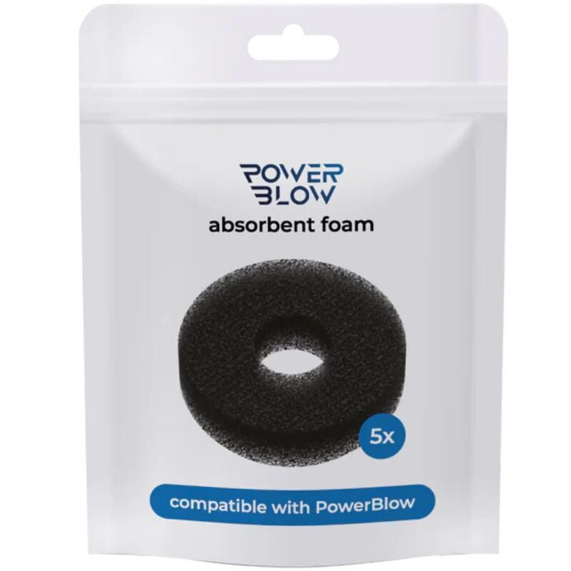Kiiroo Penis Cleaning Foam Pad 5 Pcs Pu Foam 4 Cm