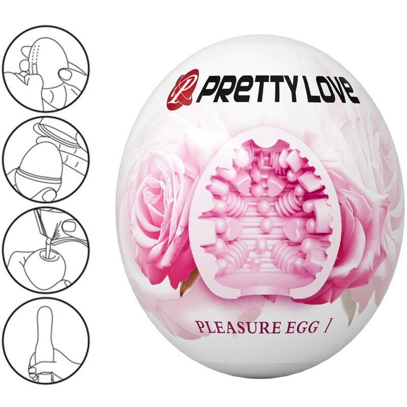 Pretty Love - Premium Male Masturbation Egg Pink