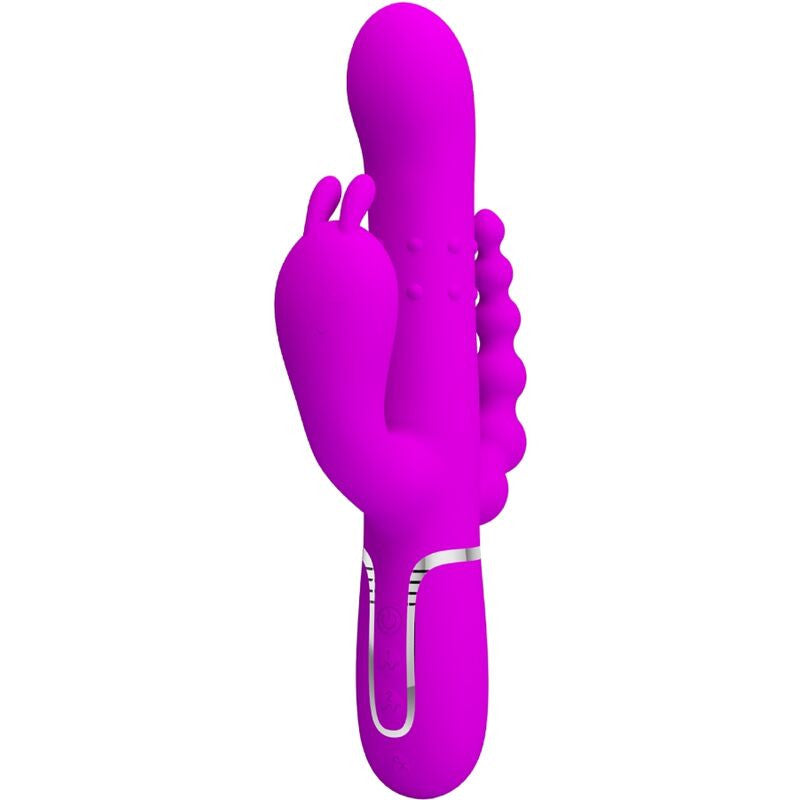 Pretty Love - Cammy 4 In 1 Trio Vibrator Pink