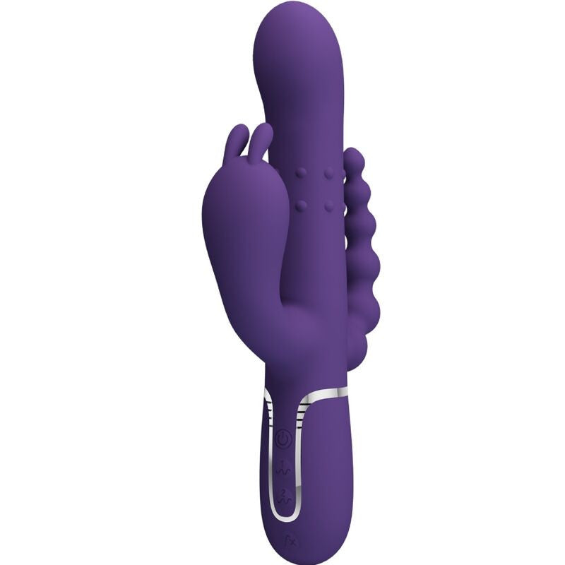 Pretty Love Cammy – Three-function Premium Vibrator Purple