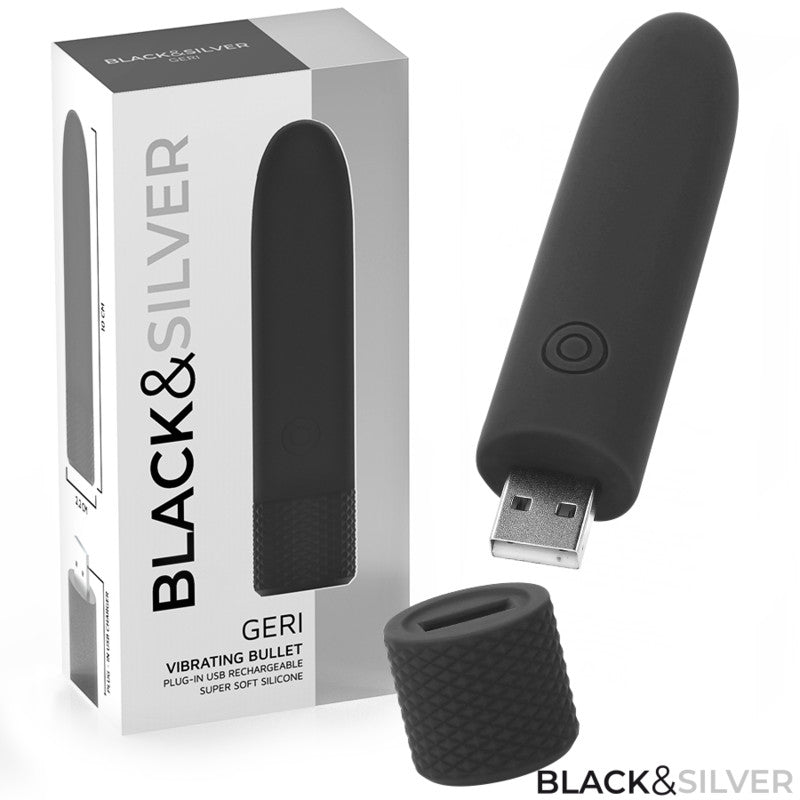 Geri – Premium Usb Rechargeable Vibrating Bullet With 8 Vibrations