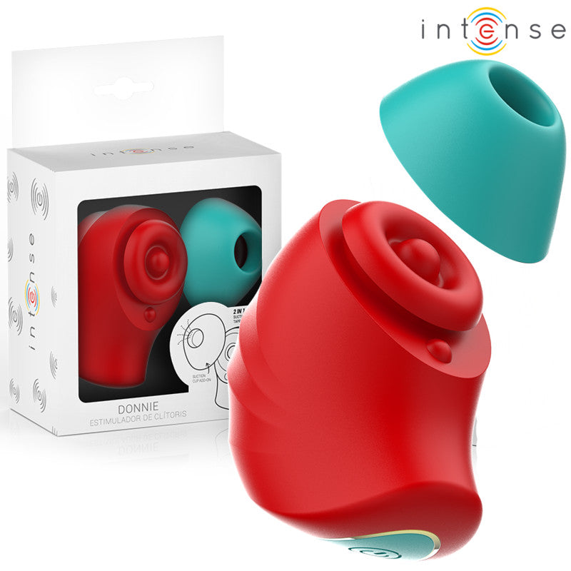Intense Donnie – Clitoral Vibrator Red/green