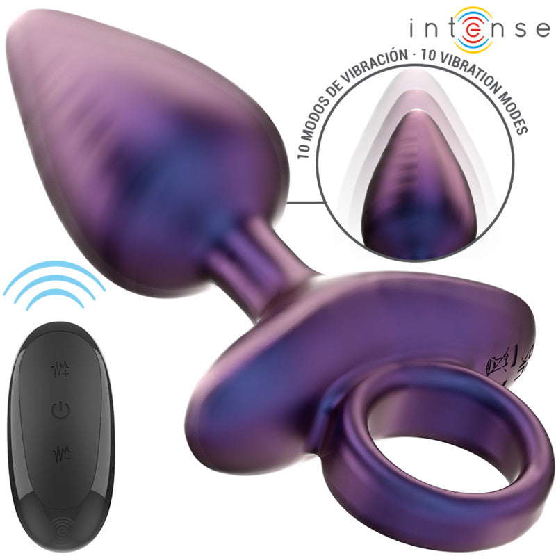 Intense – Vibrating Anal Dildo With Remote Control