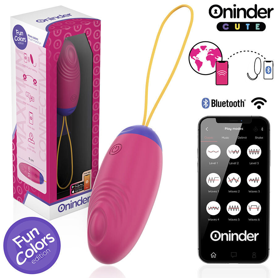Oninder Cute – Enjoyable Water Wave Vibrating Egg With App