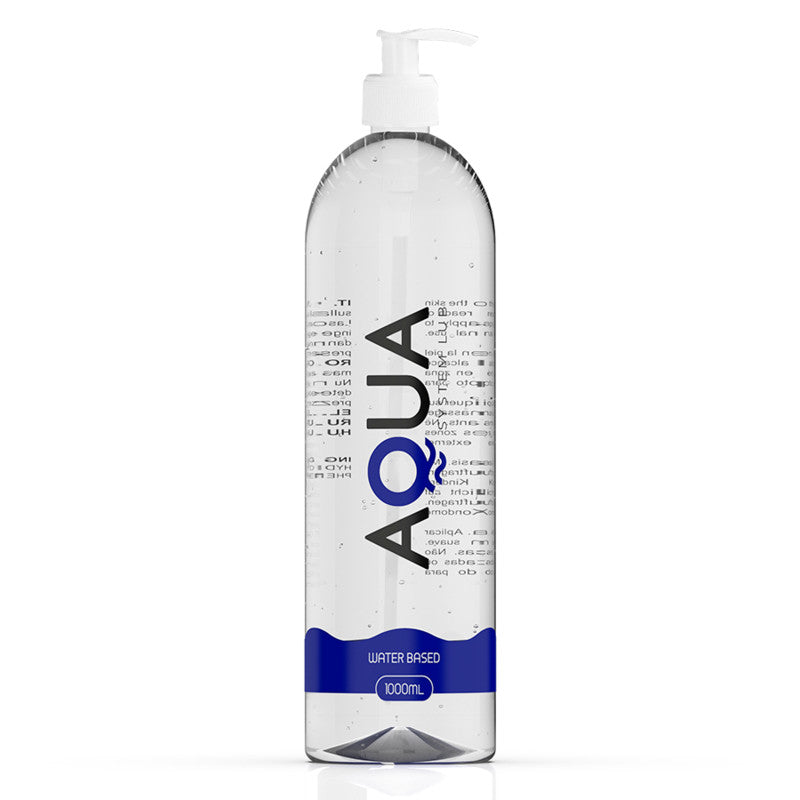 Aqua Quality – Premium Water-based Lubricant 1000 Ml