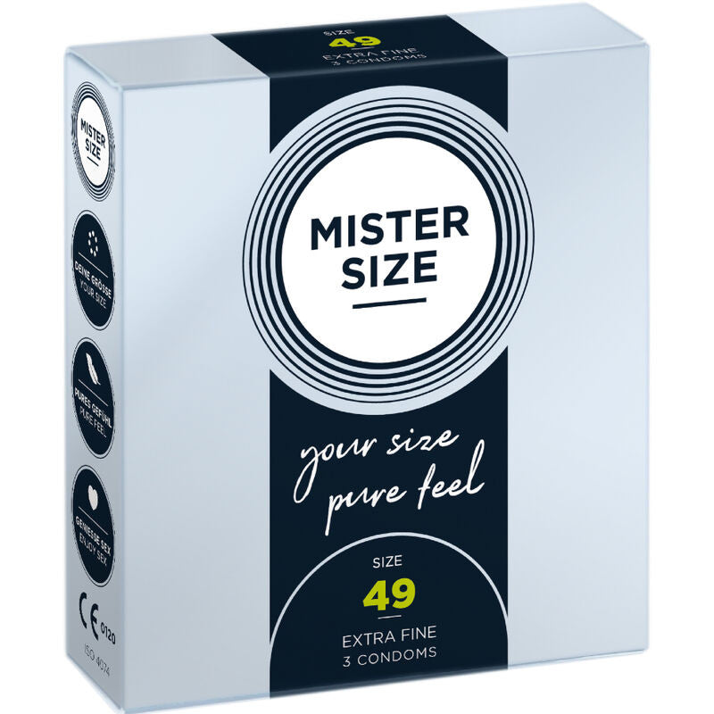 Mister Size - Premium S-size Condoms (49 Mm 3 Pcs)