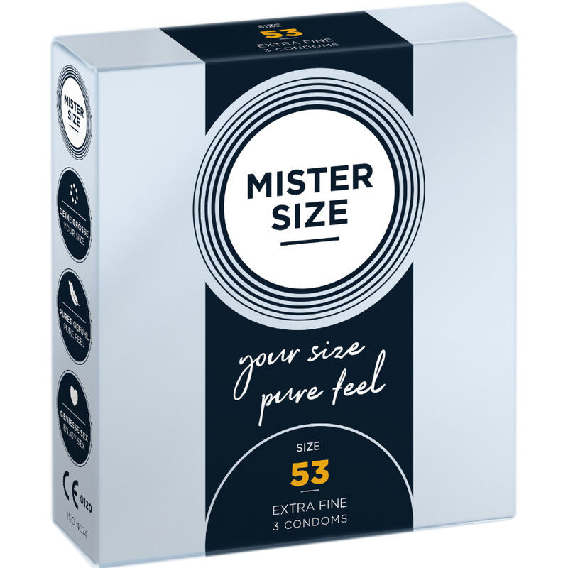 Mister Size - Premium Condom Size M (53 Mm 3 Pcs)