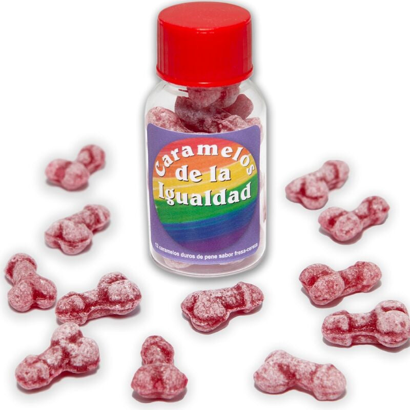 Diablo Picante – Strawberry-cherry Penis Candy 12 Pcs