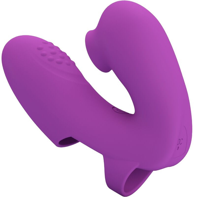 Pretty Love - Athena Clitoral Finger Vibrator Purple