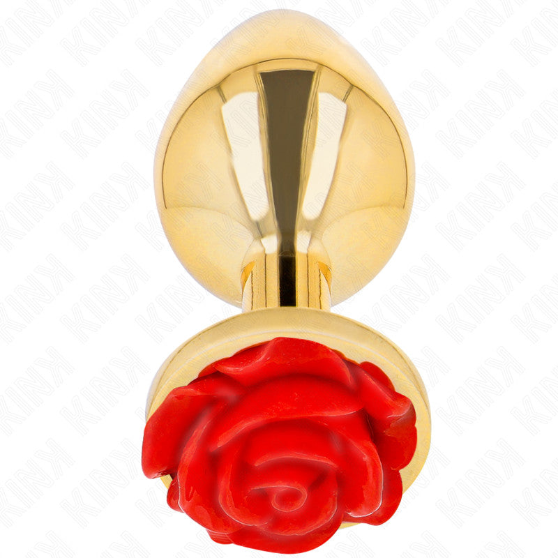 Kink - Premium Gold Pink Anal Plug (l)