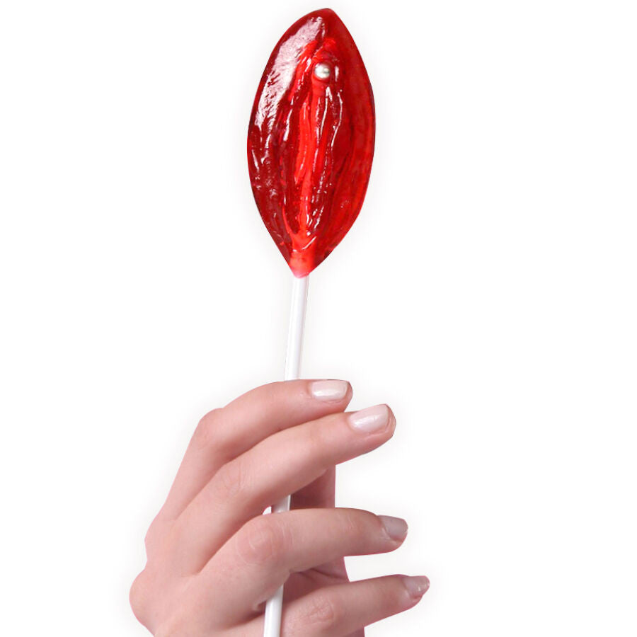 Secretplay – Strawberry-flavored Vagina-shaped Lollipops 40 Pcs