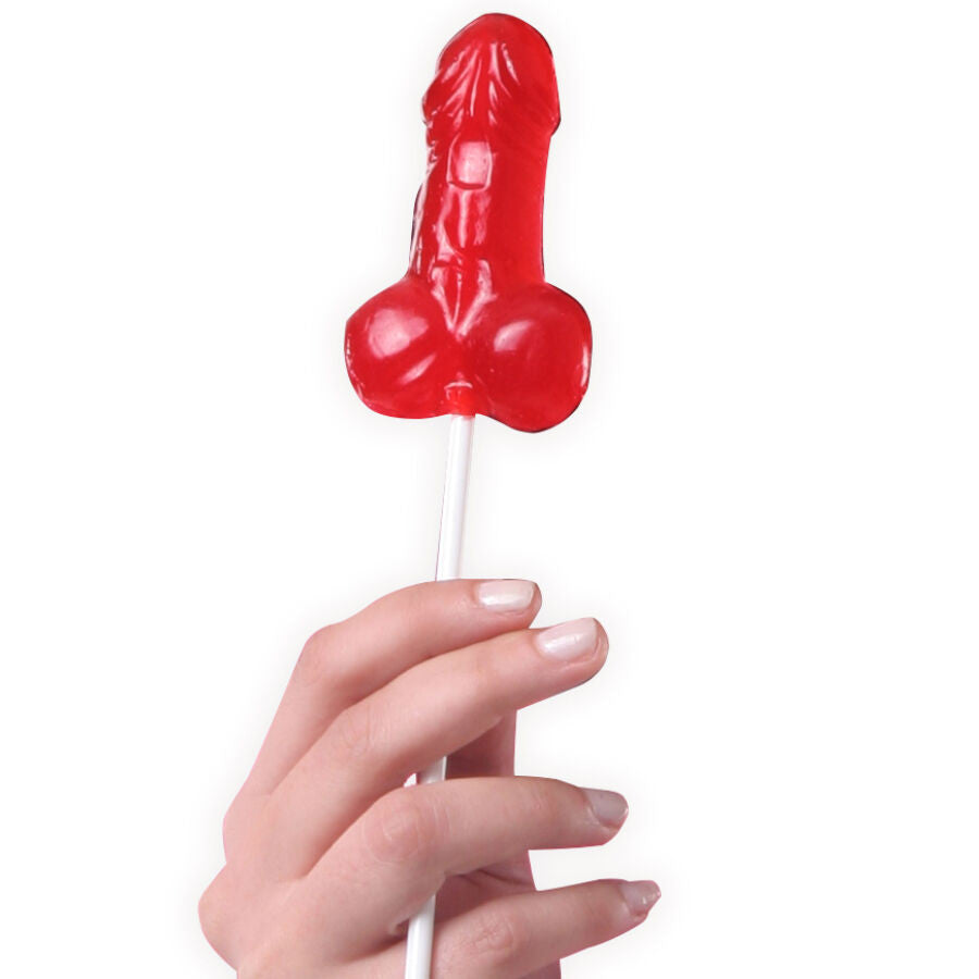 Secretplay – Strawberry Flavored Penis Lollipops 40 Pcs