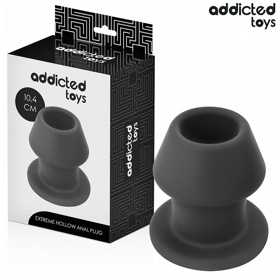 Addicted Toys – Extreme Hollow Silicone Anal Plug L 10.4 Cm