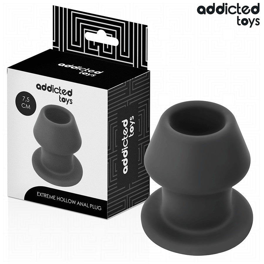 Addicted Toys – Extreme Hollow Butt Plug In Silicone Size S