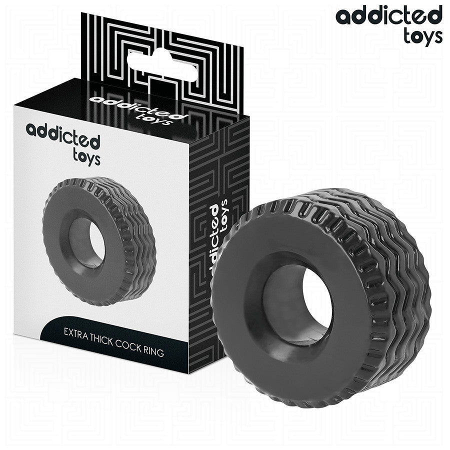 Addicted Toys – Extra Thick Penis Ring For Premium Pleasure