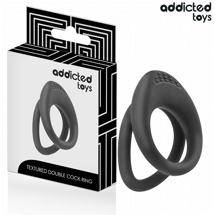 Addicted Toys - Premium Double Textured Penis Ring