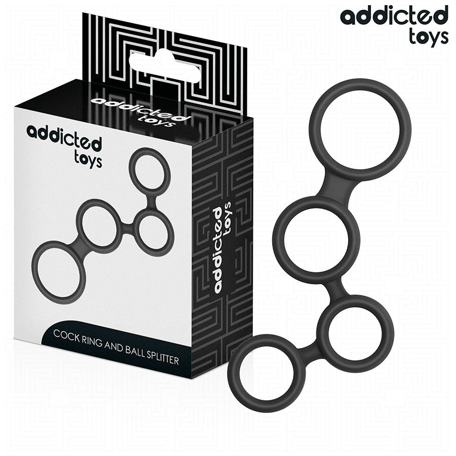 Addicted Toys - Penis Ring With Ball Shield
