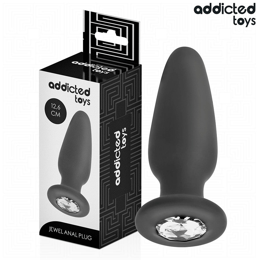 Addicted Toys - Silicone Anal Plug With Beads (l 12.6 Cm)