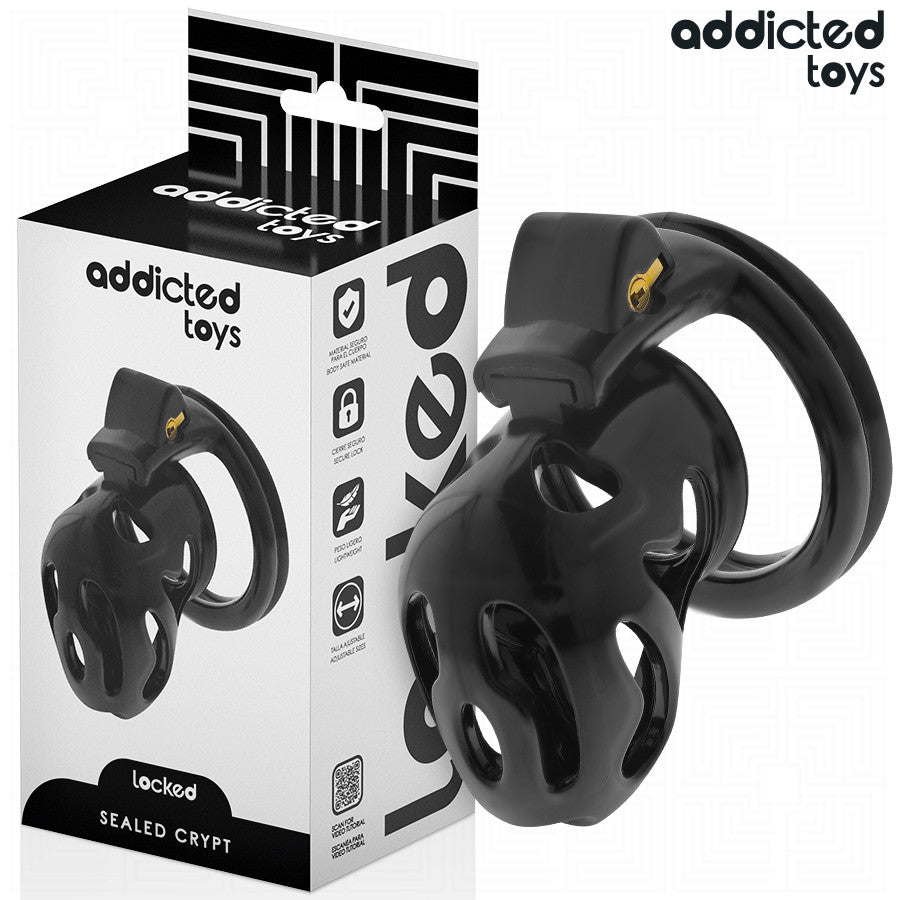 Addicted Toys Locked – Lockable Penis Cage 8 Cm