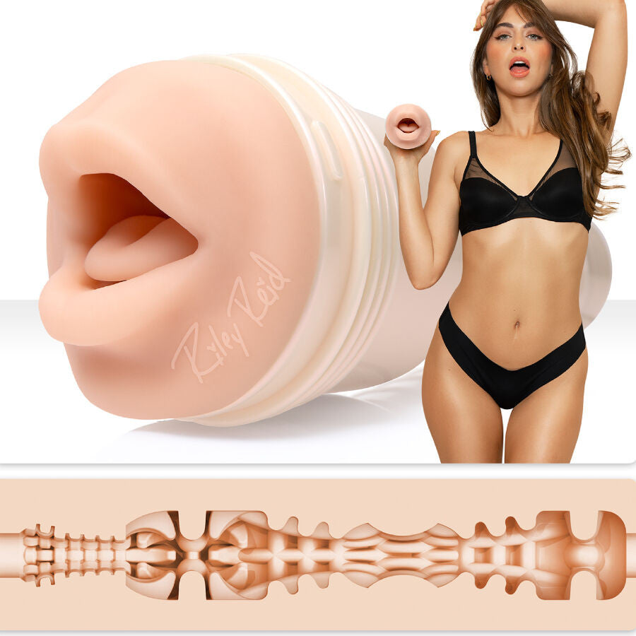 Fleshlight Riley Reid Insomnia Masturbator - Mouth