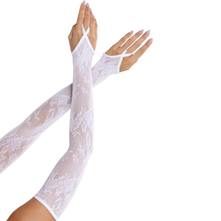 Leg Avenue – Long Floral Lace Arm Warmers