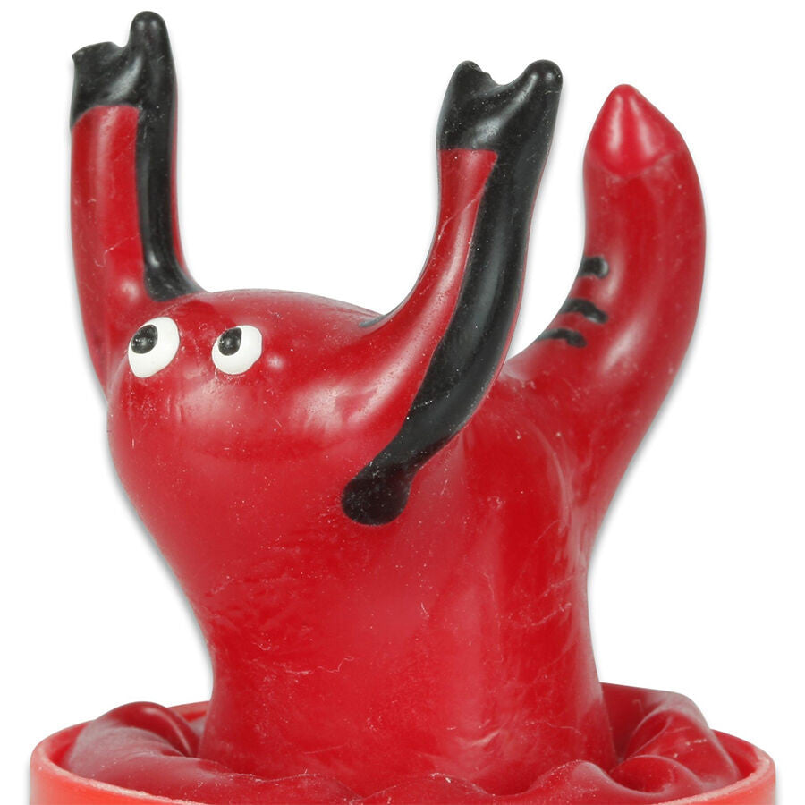 Condomerie - Hand Painted Red Scorpion Condom