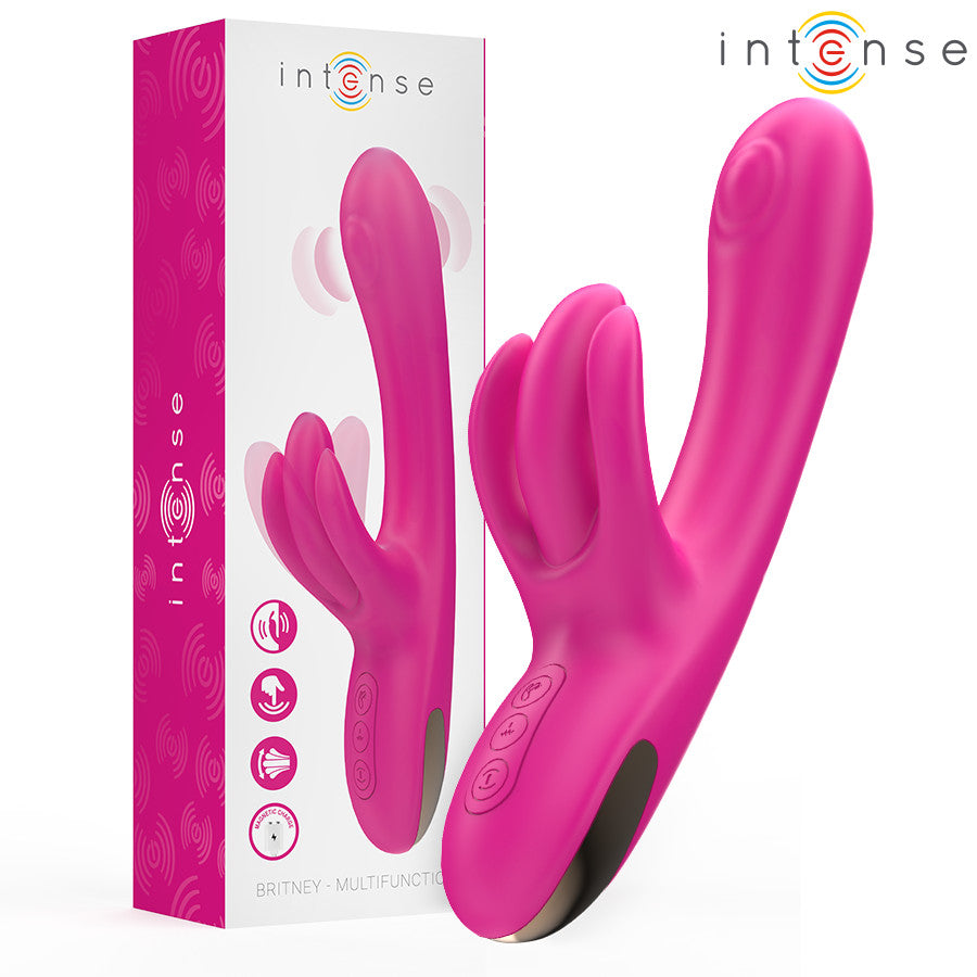 Intense - Multifunctional Pink Bunny Vibrator 23 Cm