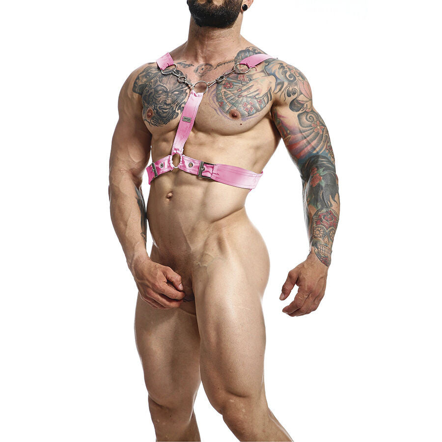Mob - Stylish Chain Harness One Size Pink